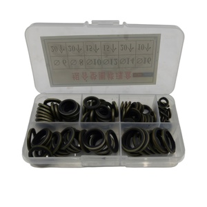 Kit de Reparación de Juntas de Sellado para Camiones y Automóviles de Alta Calidad, Combinación de Arandelas, M6-M16, 100 Piezas - Product Image 1