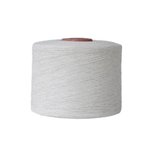 Stock Negro OEM Poliéster regenerado Blanco 20s 50/50 Composición Hilo reciclado - Product Image 6