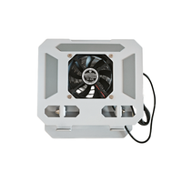 Support de bureau portable pliable et réglable à 360 degrés pour ordinateur portable, téléphone portable, tablette, PC, avec fonction de refroidissement, en métal