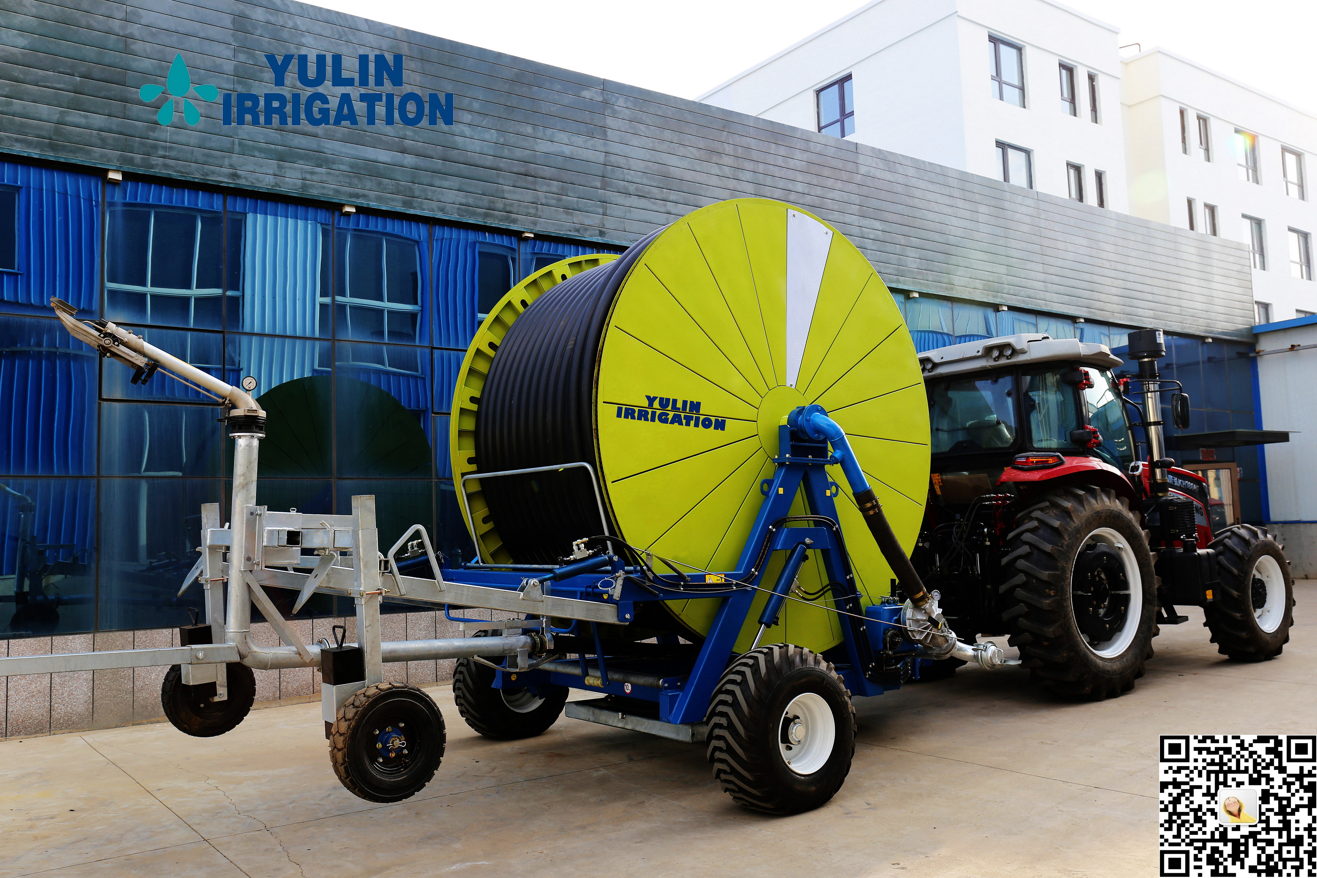 Mobile Irrigation System Rain Gun / 75300tx Hose Reel Irrigation System with Mobile Irrigator