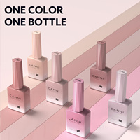 9073-9168# CANNI Fournisseur d'Ongles 9 ML Vernis Gel UV French Cover Nail Art pour Gel Couleur Semi-Transparent Effet Jelly Émaux