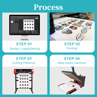 Imprimante UV à plat 6090 à prix avantageux, avec tête I3200, pour impression de films TPU et logos 3D, conçue pour l'impression sur tissus et les ateliers de personnalisation DIY