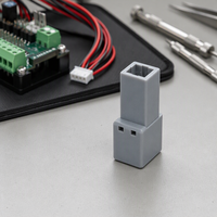 Adaptateur de connecteur automobile 1 broche, boîtier rectangulaire femelle en nylon ABS, prise d'antenne pour faisceau radio de voiture
