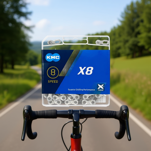 Chaîne de vélo KMC X8 8 vitesses 116 maillons Performance de changement de vitesse supérieure - Product Image 2