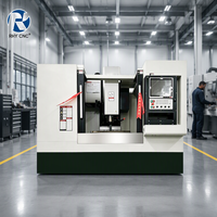Centre d'usinage vertical CNC VMC855 de haute précision, moyenne capacité, avec contrôleur FANUC, guidage linéaire 3 axes, 24 outils ATC, broche BT40
