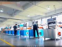Sellador automático de bandejas VSP 1218, máquina de envasado al vacío de carne y pescado para envasado de alimentos