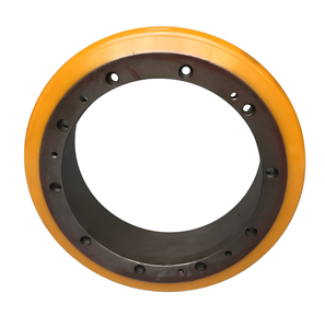 Piezas para Montacargas Eléctricos Noli, Ruedas Motrices 252x88, Neumáticos Sólidos de Poliuretano No Desmontables - Product Image 4