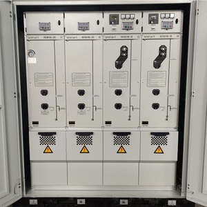 ชุดสวิตช์เกียร์แบบวงแหวน 36kV SafeRing SF6 ฉนวนกันไฟฟ้าด้วยก๊าซ SF6 รุ่น RMU RM6 แรงดันปานกลาง CCVV 36kV RMU CCVV - Product Image 1