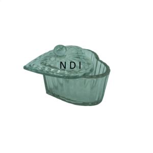 Bocal en verre décoratif personnalisé de haute qualité fait à la main couvercle de conteneur de condiments de meilleure qualité pour les bocaux de bouteilles de stockage à domicile - Product Image 2