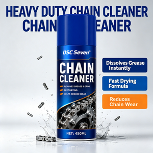 Limpiador de Cadenas y <span class=keywords><strong>Desengrasante</strong></span> para Motocicletas y Automóviles, 450 ml, Fórmula de Secado Rápido, Elimina la Grasa y la Suciedad, Reduce el Desgaste de la <span class=keywords><strong>Cadena</strong></span> - Product Image 4
