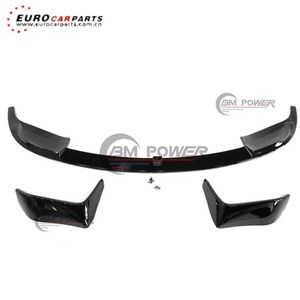 Prezzo di fabbrica nero lucido materiale 2013-2019year 3S F30 F35 MAD labbro anteriore fit per 3s F30 F35 mt body kit paraurti anteriore - Product Image 3
