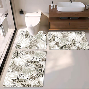Ensemble de <span class=keywords><strong>tapis</strong></span> de cuisine <span class=keywords><strong>Tropical</strong></span> Palm, motif de feuilles botaniques vert olive, <span class=keywords><strong>tapis</strong></span> de couloir antidérapant, <span class=keywords><strong>tapis</strong></span> de sol anti-fatigue - Product Image 1