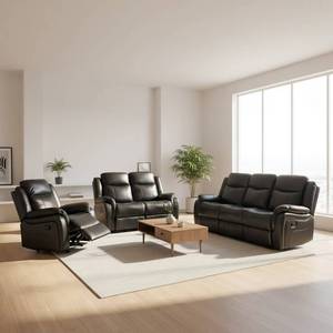 Juego de Muebles de Sala de Estar Modernos Frank - Colección de Sofás Tapizados de Lujo y Sillas Decorativas para Hogares y Hoteles - Product Image 1