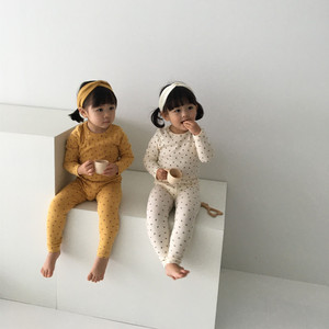 Nueva Boutique de Moda Infantil, Ropa de Manga Larga 100% Algodón para Niños y Niñas, Conjuntos de Pijamas, Hermosos Conjuntos de Ropa con Estampado Floral - Product Image 2