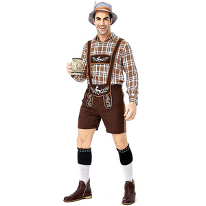 <span class=keywords><strong>Costumi</strong></span> da Oktoberfest per Uomo, Tradizionale Abbigliamento Bavarese Tedesco per Birra, Cosplay <span class=keywords><strong>Maschile</strong></span>, Halloween, Festival di Ottobre, Abiti per Feste - Product Image 5