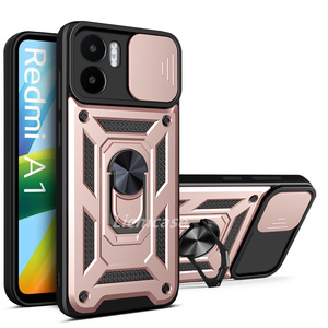 Lichicase ที่ใส่แหวนโลหะกันกระแทก,ฝาครอบด้านหลังปกป้องแบบรวมทุกอย่างสำหรับ Redmi A1เคสโทรศัพท์แบบ2 In 1 - Product Image 5