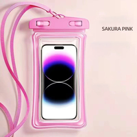 Sacs de natation CJX321, étui étanche pour téléphone, sac étanche, pochette pour téléphone portable, housse en PVC pour iPhone 16 15 14 Pro Xs Max Galaxy S10