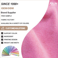 100% Gesponnenes Polyestergewebe Fleece-Stoff Polyesterstoff