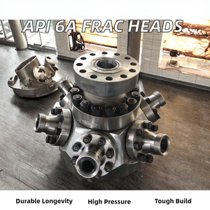 API 6A teste Frac a sei lati pungono la testa di fratturazione albero per attrezzature di perforazione attrezzature per la lavorazione del petrolio - Product Image 3