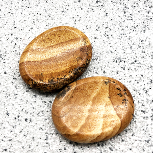 <span class=keywords><strong>Paisaje</strong></span> de Palma de bolsillo pulido, curación de Reiki, <span class=keywords><strong>jaspe</strong></span>, alivia el estrés, piedra para el pulgar, venta al por mayor - Product Image 4
