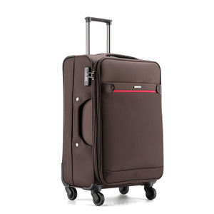Maleta de Viaje de Negocios de 20 Pulgadas de Tela Oxford para Hombre con Ruedas Giratorias y Candado de Combinación, Cierre de Cremallera Duradero de Color Sólido - Product Image 2
