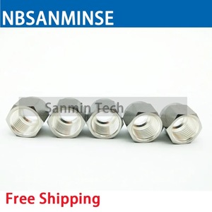 NBSANMINSE 316L Stainless Steel Nuts For Rigid <b>Pipes</b> Industrial Use - Product Image 5