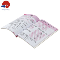 Service d'impression de livres avec plastification en gros pour manuels scolaires, logo personnalisé, carton kraft, couleur personnalisée, finition parfaite