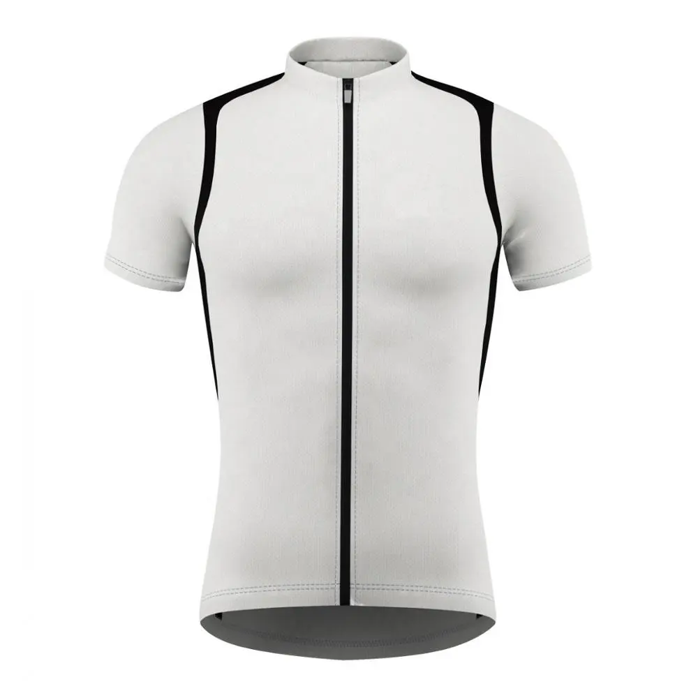 OEM Anti-bacterial Polyester Fabric Sublimation Cycling Jersey