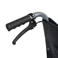 Silla de Ruedas Manual Plegable Portátil Ligera de Aluminio con Neumáticos Sólidos de Último Diseño