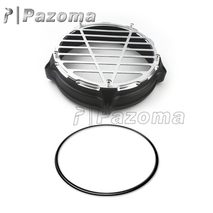 7 "Negro/plata/gris aluminio motocicleta faro bisel anillo embellecedor para <span class=keywords><strong>BMW</strong></span> <span class=keywords><strong>R</strong></span> <span class=keywords><strong>NineT</strong></span> 2014-2019 R9T <span class=keywords><strong>Scrambler</strong></span> 2014-207 - Product Image 3
