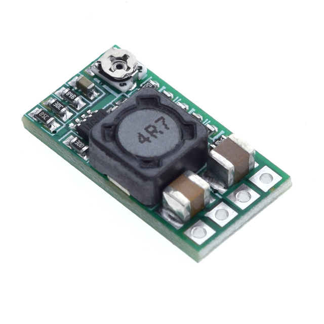 Mini 12V-24V to 5V 3A Step Down Power Supply Module Voltage Buck Converter Adjustable 97.5% 1.8V 2.5V 3.3V 5V 9V 12V DC-DC