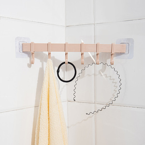 Crochets muraux adhésifs puissants transparents pour <span class=keywords><strong>porte</strong></span> et mur, organisateurs de cuisine et salle de bain, <span class=keywords><strong>support</strong></span> pour serviettes, vêtements et clés - Product Image 5
