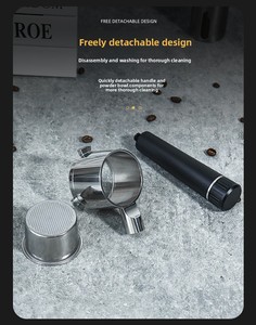 ด้ามจับแบบ 3 หู สำหรับพอร์ทาฟิลเตอร์แบบไม่มีก้นขนาด 51 มม. ใช้ได้กับตะกร้ากรองสแตนเลส <span class=keywords><strong>Delonghi</strong></span> ซีรีส์ 9 และด้ามจับ ABS - Product Image 6