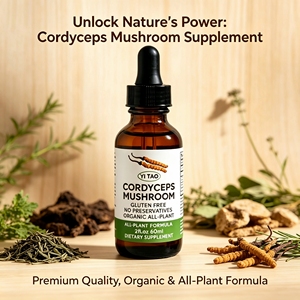 Cordyceps <b>Mushroom</b> <b>Drops</b> 60ml, All-Plant Formula, Gluten Free, No Preservatives, Liquid Extract Dietary Supplement for Energy - Product Image 4