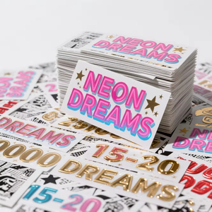 สติกเกอร์โลโก้แบบกำหนดเอง ฉลากบรรจุภัณฑ์แบรนด์ส่วนตัว ฟิล์มสติกเกอร์ติดกระจกพร้อมดีไซน์ตามสั่ง สติกเกอร์แบบกำหนดเอง - Product Image 2