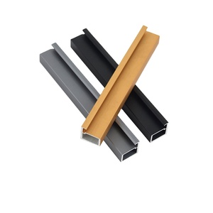 Unique Wholesale GQK Hot Selling Aluminum G <b>Handle</b> Gold Silver <b>Pull</b> <b>Handles</b> for Kitchen Cabinets Wardrobe <b>Doors</b> - Product Image 1