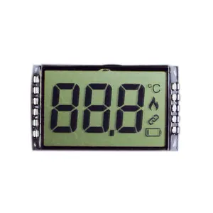 Nhà máy cung cấp tùy chỉnh thực hiện phân khúc TN chế độ đơn sắc <span class=keywords><strong>LCD</strong></span> hiển thị bảng điều chỉnh 3.3V-5.0V Điện áp hoạt động LED đèn nền cho - Product Image 6