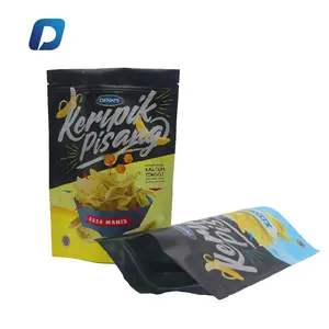 Custom Printed Resealable Zip Lock Plastic Pouch Doypack Bags For Food Packaging