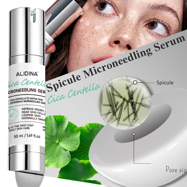 Tiger Essence Cosmetics CICA Shot Spicule Glass Skin Serum Centella Asiatica Exfoliation Face Serum Korean Skin Booster B