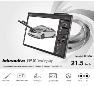 <span class=keywords><strong>Diseño</strong></span> interactivo portátil de 21,5 pulgadas muestra tableta de dibujo gráfico con bolígrafo digital - Product Image 5