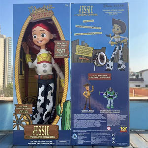 ของเล่นพูดได้ ตัวการ์ตูนจากเรื่องทอย สตอรี่ บัซ เชอร์ฟ วู้ดดี้ คาวบอย เจสซี่ ตุ๊กตาพีวีซี 0-24 เดือน เด็กชายหญิง ของเล่นแนวคาวบอยตะวันตก - Product Image 4