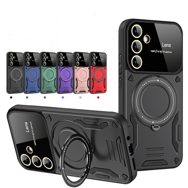 Hotsale Magnetic Phone Case With Holder for Samsung A54 Mobile Phone Case With Switch Holder for Samsung