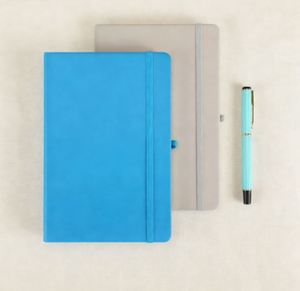 A5 A6 Dotted Grid Ruled Lined 2026 Elastic Band Hardcover Journal Notebook Planner - Product Image 5