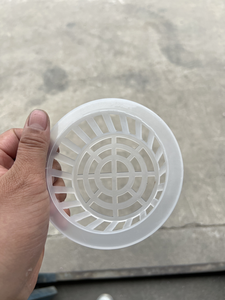 Hydroponic Net <strong>Pots</strong> Transparent clear Orchid Breathable Drainage Anti Rot Root Special Mesh Plastic Flower Mesh <strong>Pot</strong> Net Cup - Product Image 5