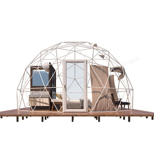 Dôme Hémisphérique Bubble House de 6 m de Diamètre, Chambre d'Hôtel au Design Moderne, Structure en Aluminium Aéronautique - Product Image 1