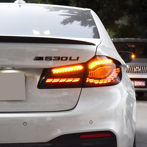 Para <span class=keywords><strong>BMW</strong></span> 5 Series G30 G38 530i 540i 550i 2018-2020 LED montaje de luces traseras de coche doble dragón escala 100W accesorios de actualización - Product Image 2