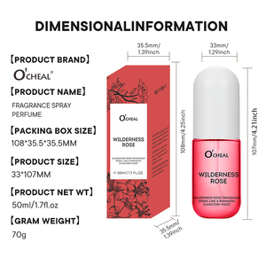 Bruma para Cabello y Cuerpo con Aroma a Coco y Vainilla, Perfume con Aroma a Rosas - Product Image 6