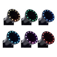 Topflashstar CF1002 Machine à Confettis Métallique 1500W DMX512 Télécommande AC110/220V Lumières d'Ambiance Noël Mariage Fête Scène