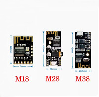 Module audio sans fil BLE MH-MX8 M18 M28 M38 4.2 Stéréo HIFI sans perte pour modification DIY