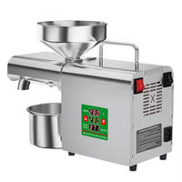 Extracteur d'huile compact 4 kg/h, facile à utiliser et adapté à un usage domestique comme extracteur d'huile d'arachide et de graines de sésame